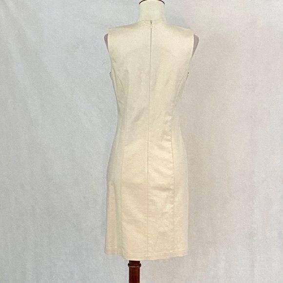 Ellavie Sleeveless Embellished Neckline Dress - Picture 6 of 10